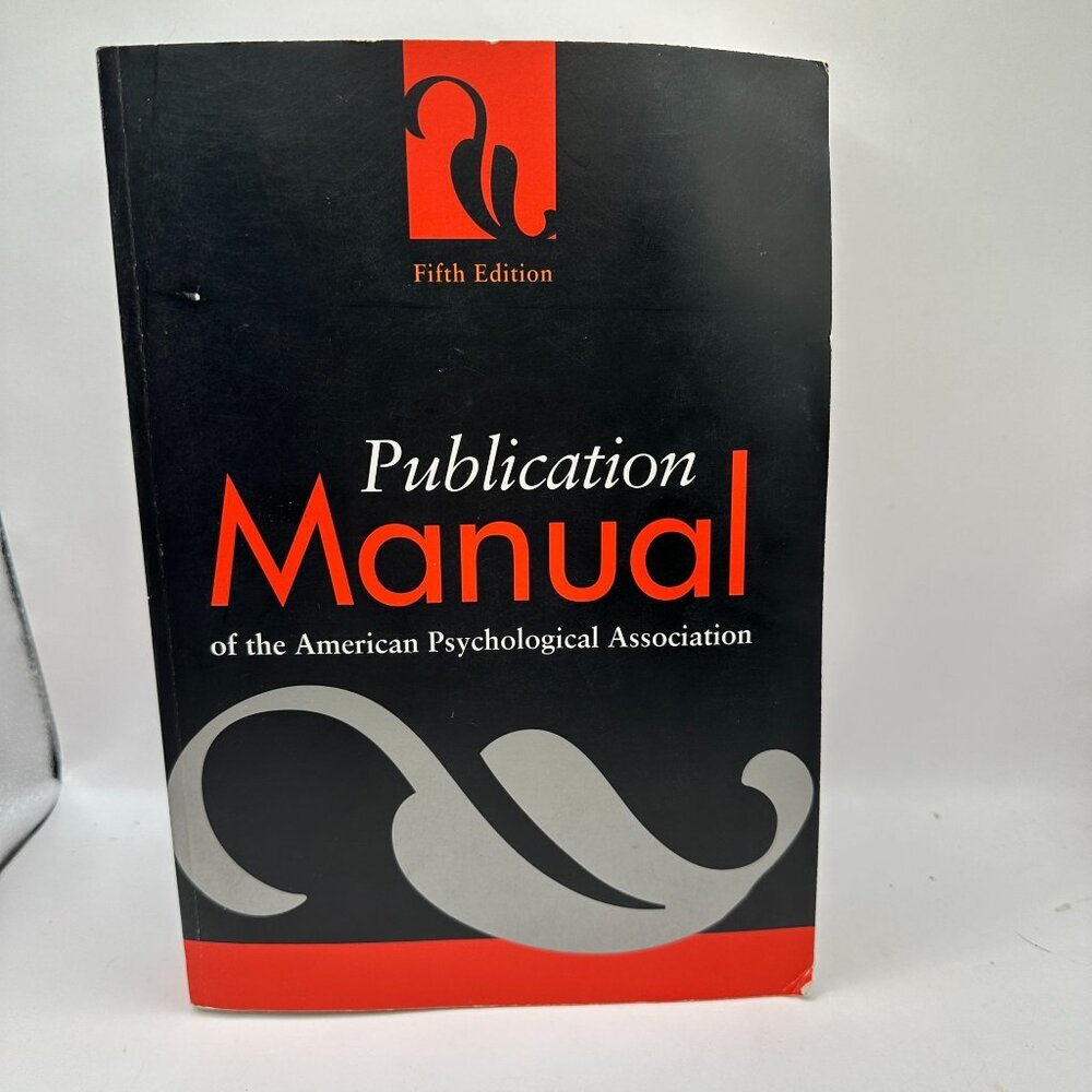 Publication Manual of the APA - American Psychological Association Paperback
